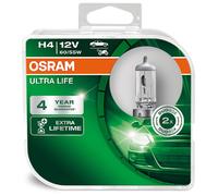OSR 64193ULT-HCB - Lampada per automobile, H4, 2 confezioni, P43t, Ultra Life