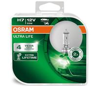 OSRAM ULTRA LIFE, H7, 64210ULT-HCB, fari alogeni, Duo Box (2 lampade)