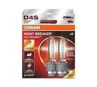 Duopack OSRAM D4S Xenarc Notte Breaker 220 Fino +220% 4400 K Modello 2024/25