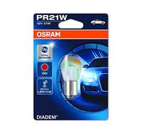 Osram 12V Diadem - PR21W - 21W - BAW15s - 1 pz - Blister - Rosso
