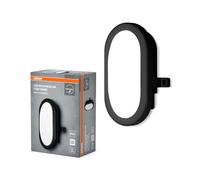 OSRAM Applique LED 6W Bulkhead, 4000K, 420 lm, IP54, IK06, antiurto, nero, alloggiamento in policarbonato, angolo di fascio 120°, per scantinati e garage