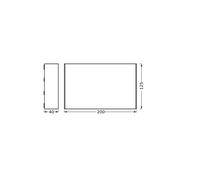 OSRAM applique da esterni LED ENDURA STYLE ILJA, grigio scuro, IP65 Osram