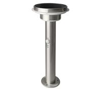 OSRAM Applique da parete per esterni a LED solare ENDURA Style in acciaio inox,