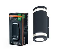 OSRAM Applique da parete per esterni Up/Down GU10 con anello di separazione, all