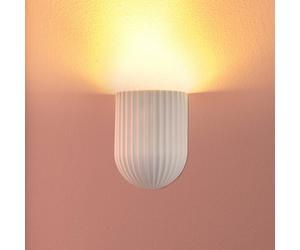 OSRAM applique Decor Plaster Routes, bianca, gesso, GU10 Osram