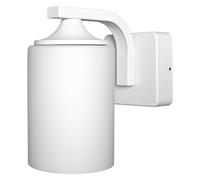 OSRAM Applique ENDURA Classic, bianca, E27, IP43, alloggiamento in alluminio, diffusore in vetro, adatta per esterni, senza sorgente luminosa.