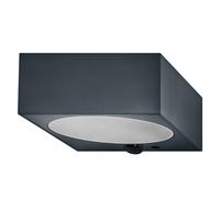 Osram Applique solare Endura Style Solar Bright Sensor - LED 10,7 W IP54 Grigio scuro