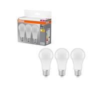 Osram Base Clas a Lampada LED E27, 13 W, Luce Calda, 3 Unità (Confezione da 1)