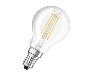 Osram Base Clas P Lampada LED E14, 4 W, Luce Calda, 3 Lamp