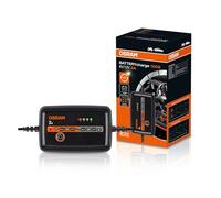 OSRAM BATTERYcharge 1002, 6V/12V, caricabatterie intelligente da 2A, per motociclette e veicoli di piccole dimensioni, per batterie AGM, EFB, al piombo e al litio, con modalità di mantenimento.