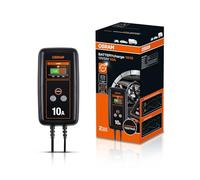 OSRAM BATTERYcharge 1010, 12V, Caricabatterie intelligente da 10A per auto e furgoni, per batterie AGM, EFB, al piombo al litio, ricarica rapida, modalità di mantenimento, compatibile con Start/Stop