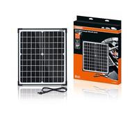 OSRAM BATTERYcharge SOLAR 20W, dispositivo di manutenzione batteria solare, ricarica batteria 12V, pannello solare impermeabile, protezione inversione di polarità