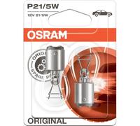 Osram BLISTER 2 LAMPADINE BASE METALLO PER AUTO 256W BAY15D A7528BLI2