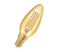 OSRAM Candela Lampadina LED, 4.5 W Equivalenti 36 W, Attacco E14, Luce Calda 2500K, Confezione da 1 Pezzo