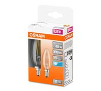 OSRAM Classic B LED E14 4W 4.000K trasparente 2x Osram
