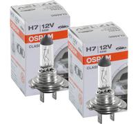 OSRAM Classic Spare 2x H7 12V 55W PX26d Alogena NEU Lampadina
