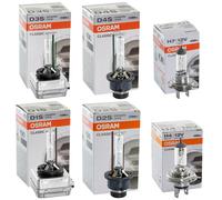 OSRAM Classic Xenarc Lampadina Allo Xeno H1 H4 H7 D1S D2S D3S D4S W5W P21W