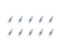 Osram Confezione da 10 lampadine alogene Halostar Starlite 64415 S, 10 Watt, 12 Volt, G4, luce bianca calda, 2800 Kelvin, dimmerabili, 130 lumen