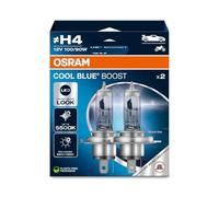 Lampada OSRAM Cool Blue Boost h4 12v/100/90w-x2 per Moto Ricambi Ciclomotore