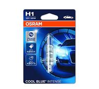 OSRAM COOL BLUE INTENSE H1, lampada alogena per proiettori auto, 64150CBI-01B, 12V PKW, blister singolo (1 pezzo)
