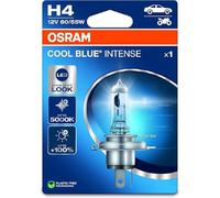 OSRAM Lampadina Blu Intenso H4 12V/60/55W - X1, bianco