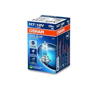 OSRAM COOL BLUE INTENSE H7, 100% luminosa, fino a 5000K, lampada alogena, look LED, astuccio (1 lampada)