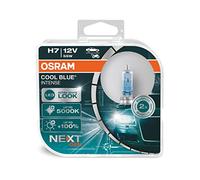 OSRAM COOL BLUE INTENSE H7, 100% luminosa, fino a 5000K, lampada alogena, look LED, duo box (2 lampade)