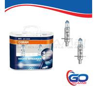 OSRAM COPPIA LAMPADE H1 NIGHT BREAKER - Cod. 64150NBPDUO