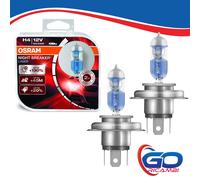 OSRAM COPPIA LAMPADE H4 12V NIGHT BREAKER UNLIMITED - Cod. 64193NBL-HCB