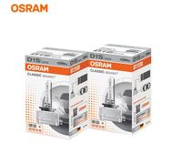 OSRAM D1S D2S D3S D4S D2R Xenon HID CLASSIC Original Car Xenon Headlight 4200K luce bianca Standard Made In Germany, 2 pezzi
