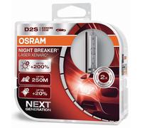 Osram D2S 12/24V 35W PK32D-2 XENARC NIGHT BREAKER LASER +200% 2Pz.