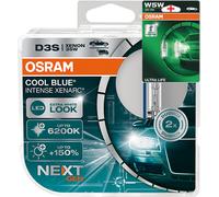 Osram D3S 12V + 24V 35W Xenarc Cool Blu Intense Nextgen. 6200K +150% 2Stk W5W Ll