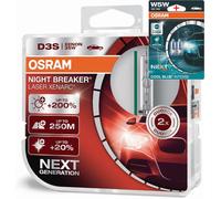 Osram D3S XENARC NIGHT BREAKER LASER 12/24V 35W +W5W Cool Blue 2 Pz