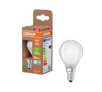 OSRAM Lampadina LED a goccia E14 1,2W opaco 4000K 255lm Osram