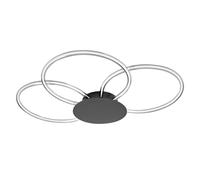 OSRAM Decor Aura Lampada a soffitto in policarbonato curvo con LED e design a fi