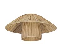 OSRAM Decor Bamboo, lampada a soffitto decorativa con paralume in carta di bambù