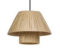 OSRAM Decor Bamboo, lampada a sospensione decorativa con paralume in carta di ba