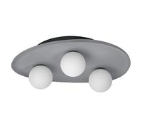 OSRAM Decor Concrete Nest, lampada a soffitto decorativa in cemento, 3 luci, att