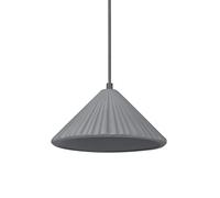 OSRAM DECOR Concrete Pyramid, lampada a sospensione in cemento, 250 mm, grigio s