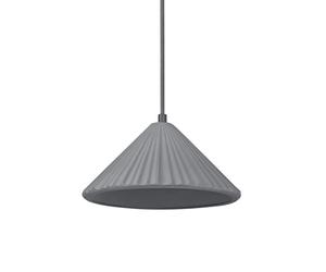 OSRAM DECOR Concrete Pyramid, lampada a sospensione in cemento, 250 mm, grigio s