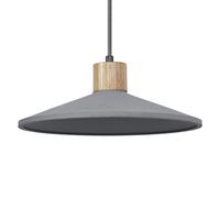 OSRAM DECOR Concrete Wood, lampada a sospensione in cemento, 320 mm, grigio scur