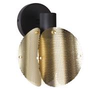 OSRAM DECOR Folded Globe Wall lamp E27, Gold, Steel electroplated, Industrial, T