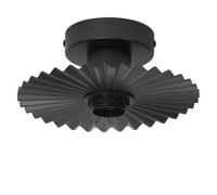 OSRAM Decor Lampada a soffitto decorativa con paralume plissettato, attacco E27,