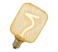 OSRAM Decor LED Filamento a spirale quadrato E27 3,5W oro 1.800K Osram