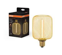 OSRAM Decor LED Filamento di paglia quadrato E27 3,5W oro 1.800K Osram