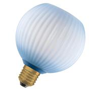 OSRAM DECOR LED LAMP IN COLOURED GLASS IN COLOURED GLASS GLOBE BLUE