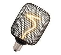 OSRAM DECOR LED quadrato con filamento a spirale in vetro senza piombo nero tras