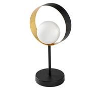 OSRAM DECOR Memphis lampada da tavolo, nero/oro, con attacco G9 per una facile s