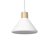 OSRAM DECOR Plaster Wood lampada a sospensione in gesso, 220 mm, grigio scuro, c