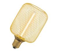 OSRAM Decor LED Filamento di paglia quadrato E27 3,5W oro 1.800K Osram